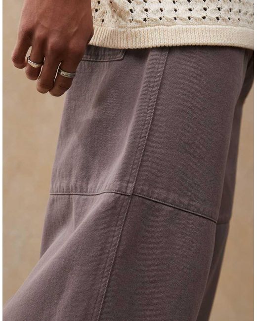 ASOS Jorts Met Langere Lengte in het Natural voor heren