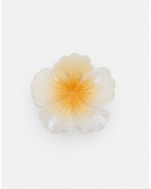 Pince à cheveux fleur Pull&Bear en coloris White