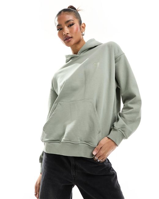 The Couture Club Gray Relaxed Emblem Hoodie