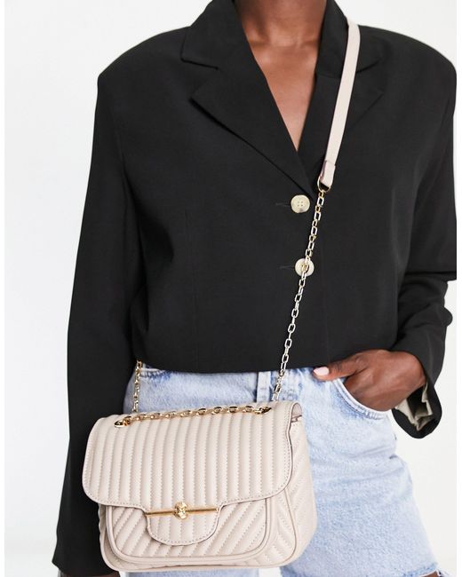 Chloe Knot Trophy Crossbody in Natural Lyst Canada