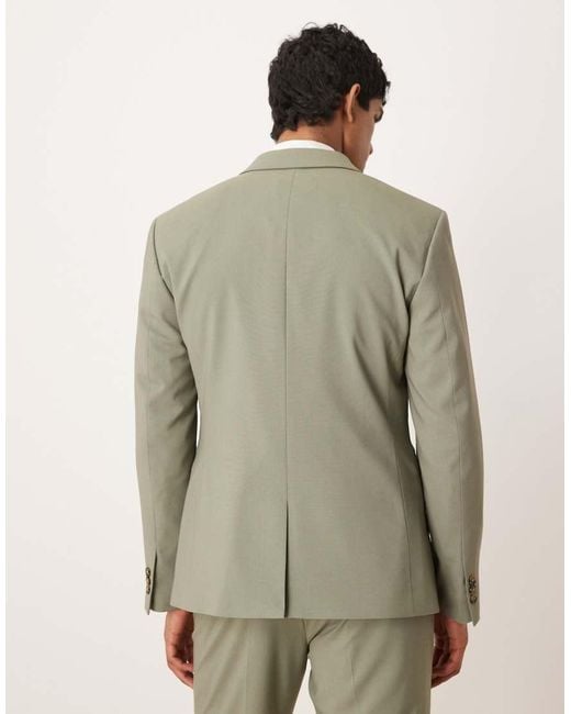 ASOS Green Slim Suit Jacket for men