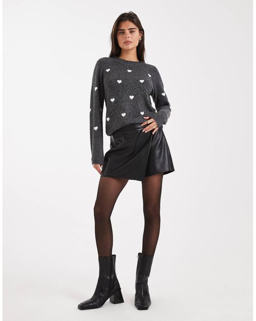 Vero Moda Gray – weicher pullover