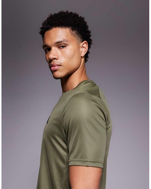 Adidas Originals Green Adidas Training Essentials T-Shirt for men