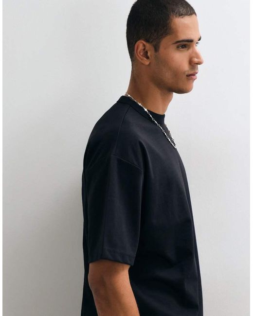 ASOS Blue Breathemaxtm Heavyweight Oversized Boxy T-shirt for men
