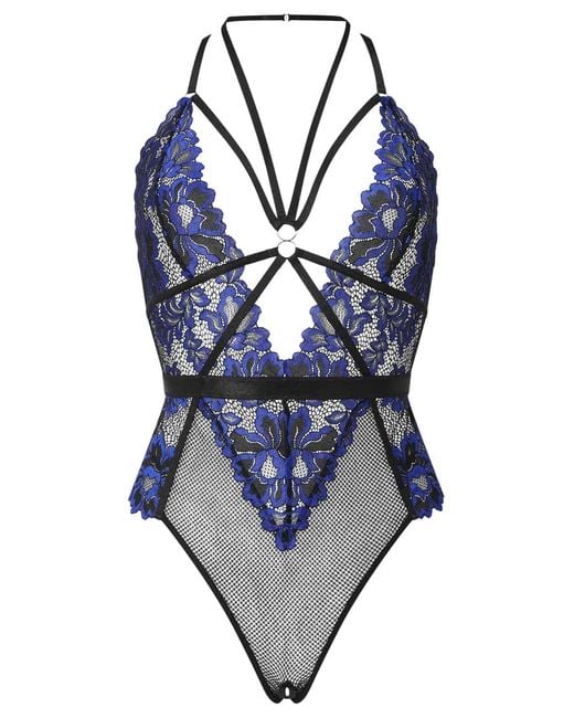 Ann Summers Blue Confession Crotchless Body