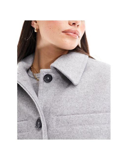 Mango 2025 grey jacket