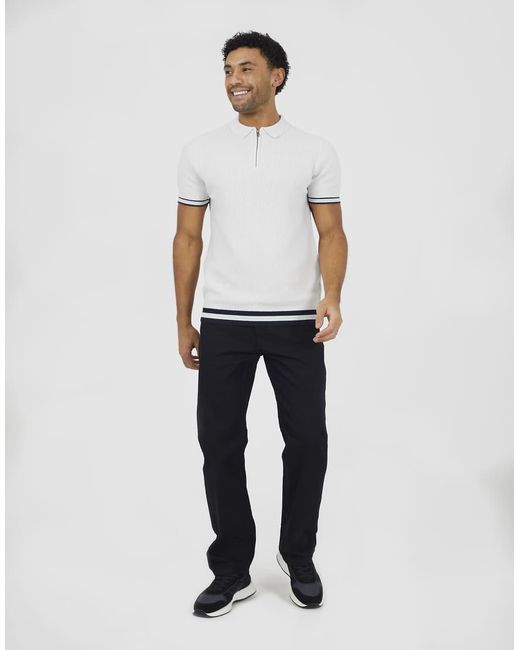Brave Soul Blue Straight Leg Jeans for men
