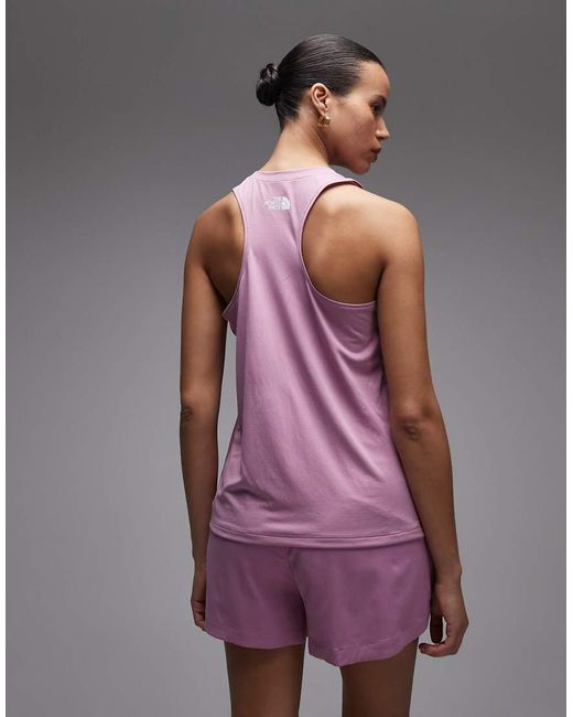 The North Face Purple Flex Training Tank Top