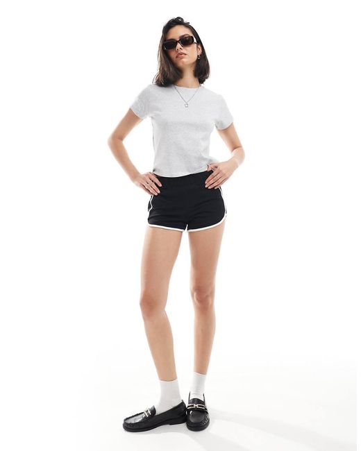 Cotton On White Fitted 90S Baby Tee