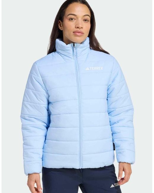 Adidas Originals Blue Terrex Multi Essentials Insulated Jacket