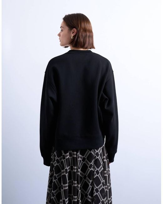 TOPSHOP Blue Ultimate Sweat