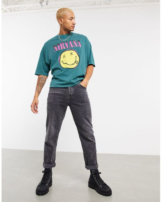 ASOS Nirvana Oversized T-shirt With 