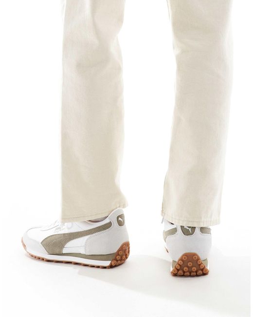 PUMA White Easy Rider Trainers for men