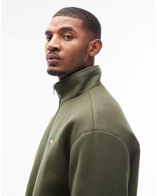 Tommy Hilfiger Green Essential Wool Padded Jacket for men