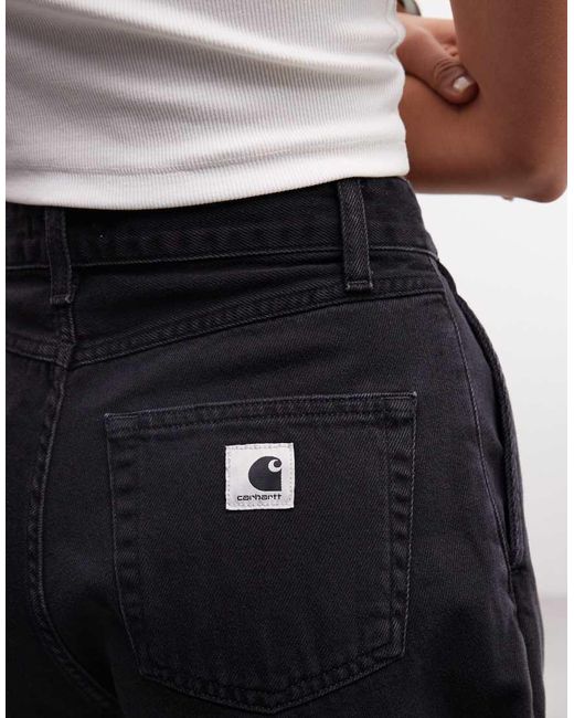 Carhartt Black Alta Loose Fit Shorts