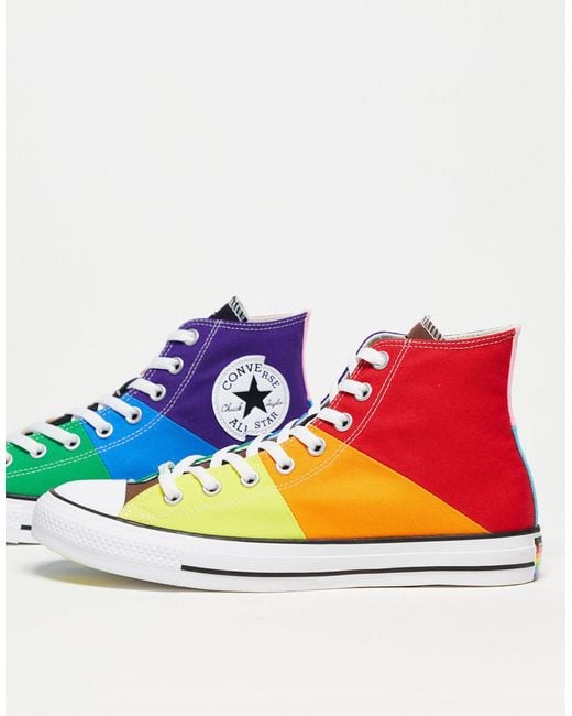 Converse Chuck Taylor - All Star Hi - Pride - Sneakers in het Blue
