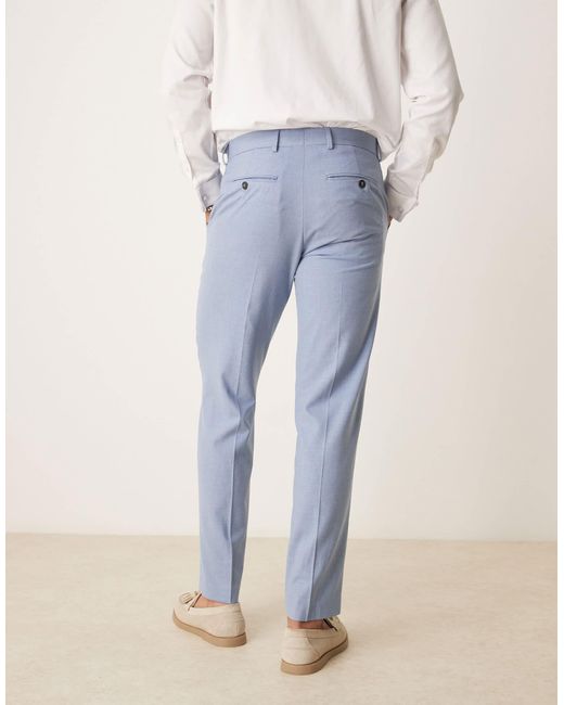 SELECTED Blue Liam Regular Fit Trouser for men