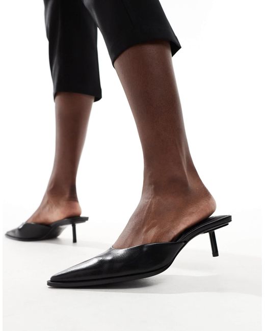 Stradivarius Black – mules