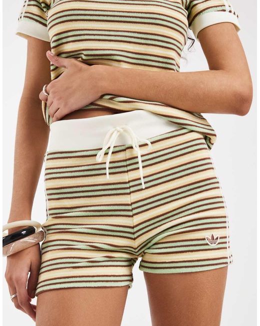 Adidas Originals Natural Terry Towelling Shorts