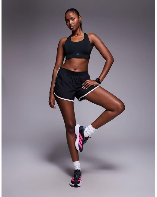 Adidas Originals Blue Adidas Training Power Essentials Sports Bra