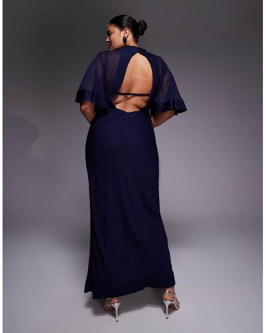 ASOS Asos Design Curve in het Blue