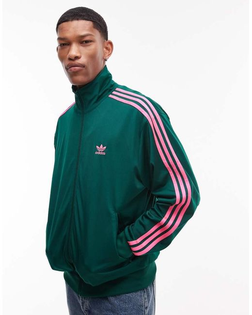 Adidas Originals Green Firebird Track Top