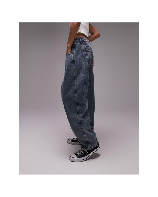 Topshop hotsell panel jeans
