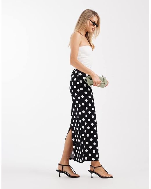 Threadbare White Jersey Maxi Skirt