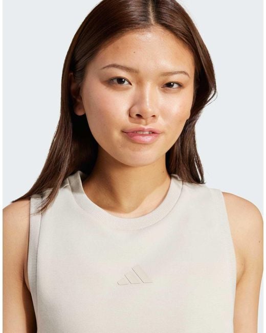 Adidas Originals White – soft lux – tanktop