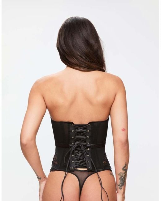 Ann Summers Black Everlasting Corset Top
