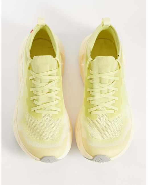 On Shoes Yellow Cloudsoma Outdoor Trainers