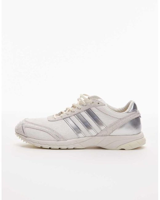 Adidas Originals Gray Adios Og Trainers for men