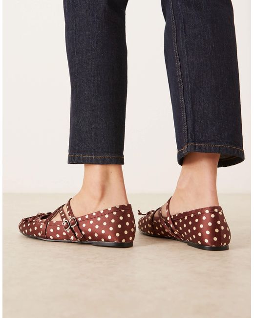 Raid Blue Varley Ballet Flats