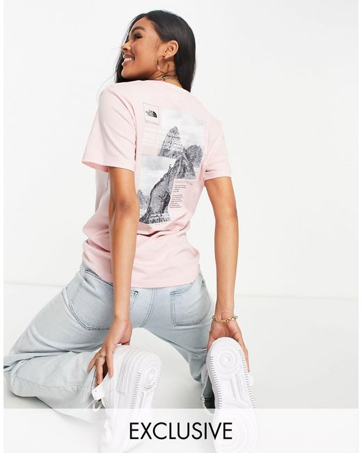 north face pink top
