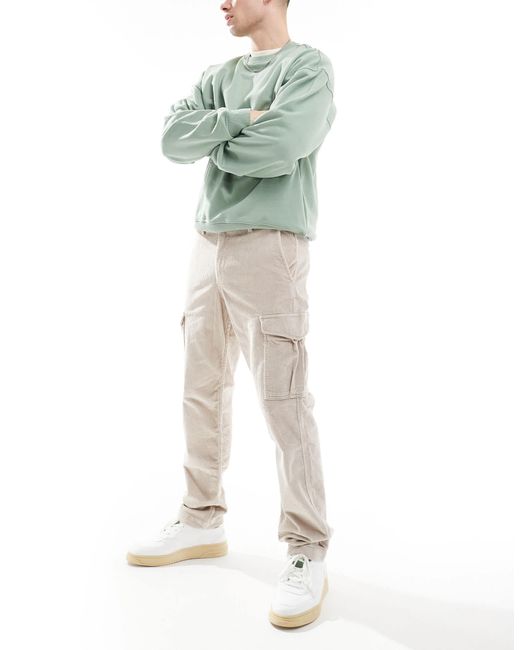 Jack & Jones – locker geschnittene cargohose aus in Green für Herren