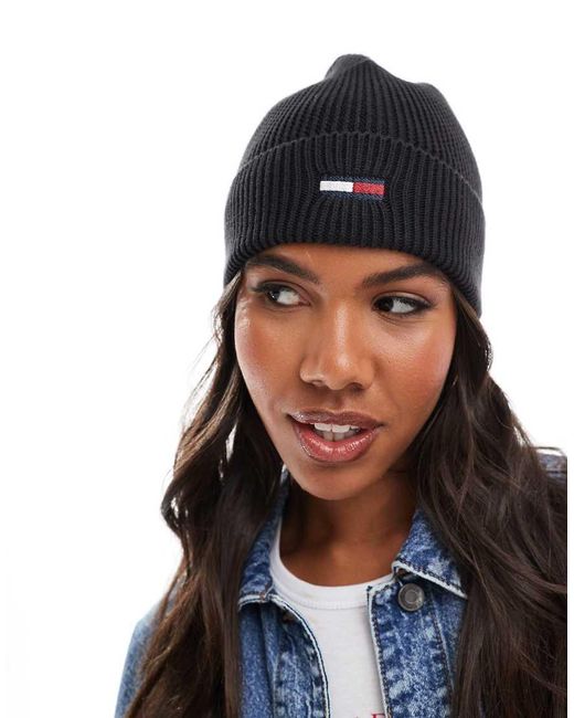 Tommy Hilfiger Black Flag Beanie