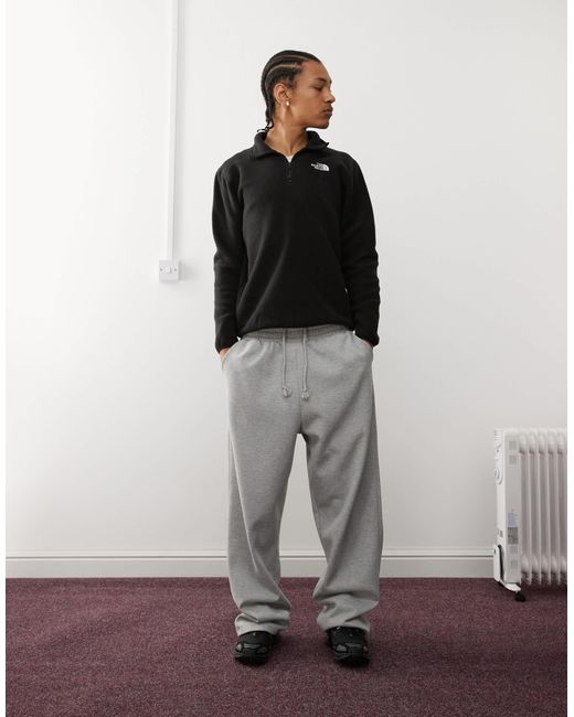 The North Face – shispare – fleece-sweatshirt in Black für Herren