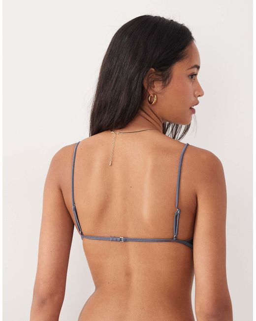 Haut Mango en coloris Blue