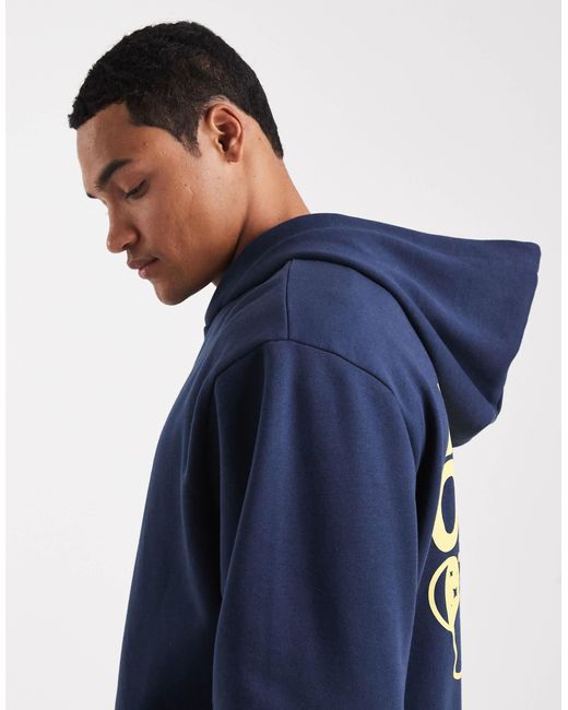 ASOS – kapuzenpullover in Blue für Herren