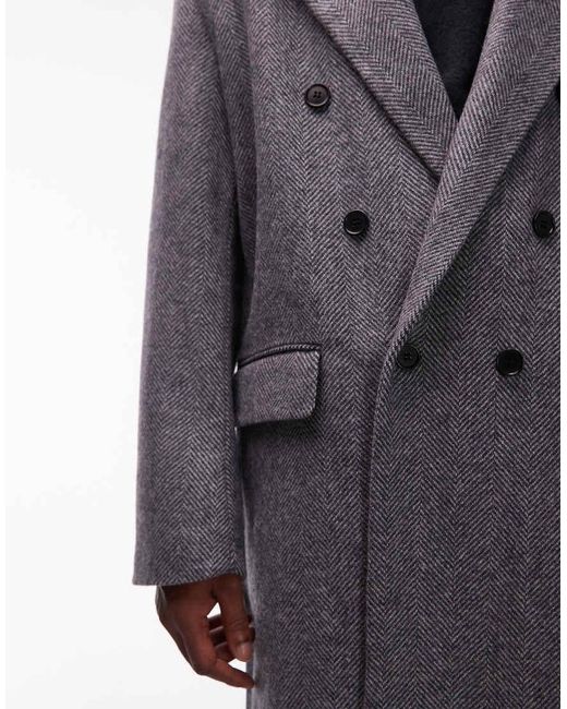 AllSaints Blue Tailored Ezra Coat for men