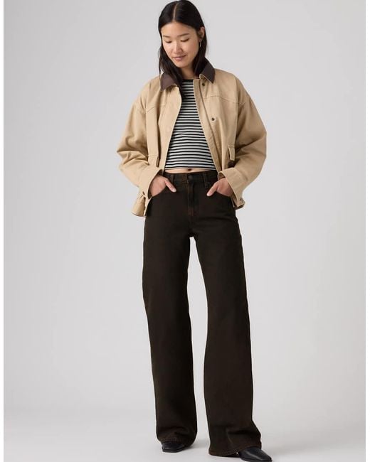 Levi's Gray Loose Boot Jeans