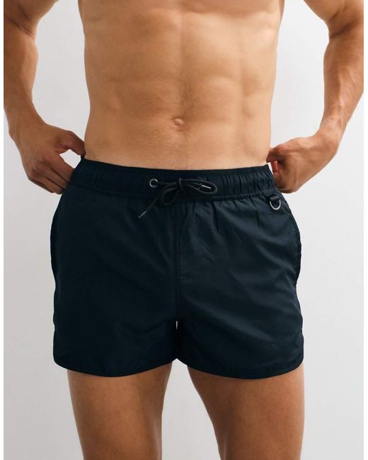 Blend Black Logo Swim Shorts for men