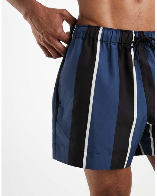 ASOS Blue Swim Shorts for men