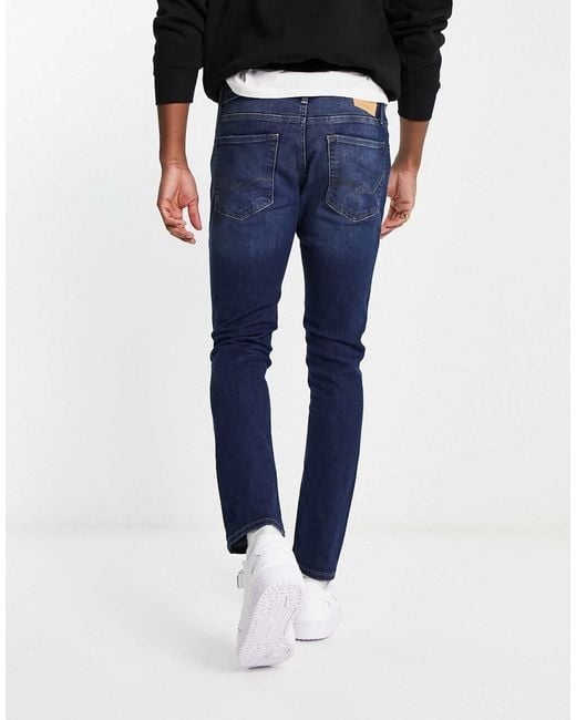 Jack & Jones Blue Glenn Slim Fit Jean for men