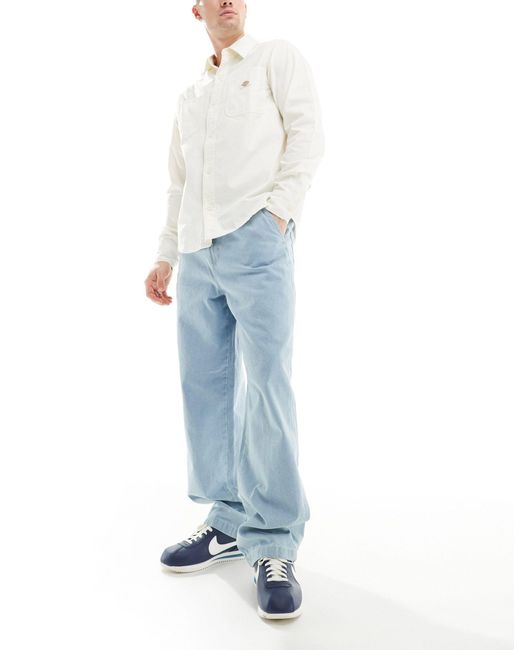 Madison - jean ample en denim - clair Dickies pour homme en coloris Blue