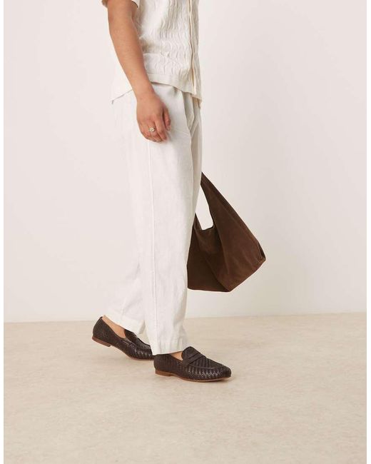 ASOS Brown Loafers for men