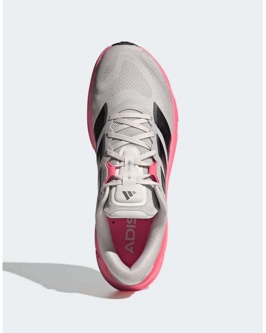 Adidas Originals White Adistar 5 Running Trainers for men