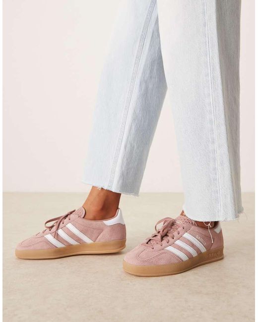 Adidas Originals Pink Gazelle Indoor Sneakers