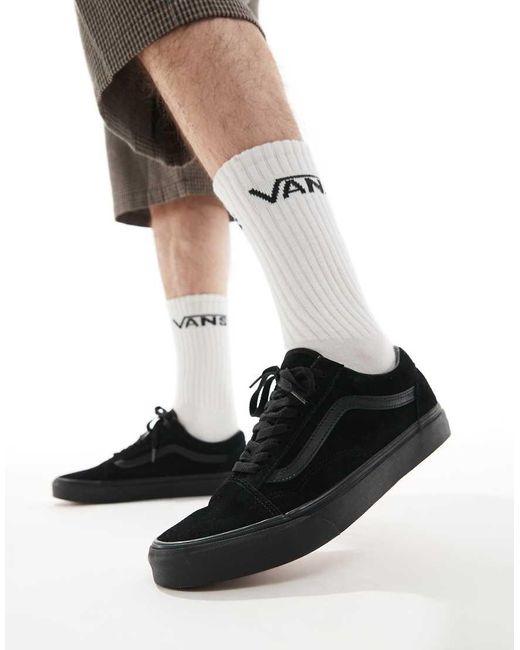 Vans Black Old Skool Trainers for men