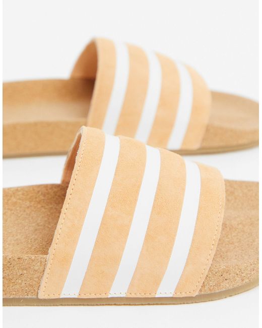 cork slides adidas